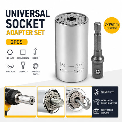 Universal Socket Adapter Set