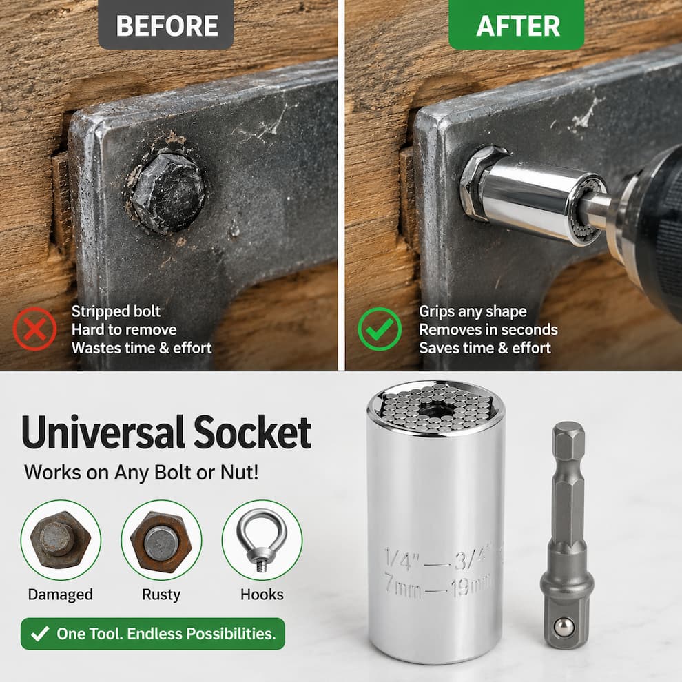 Kit d’Adaptateurs de Prises Universels