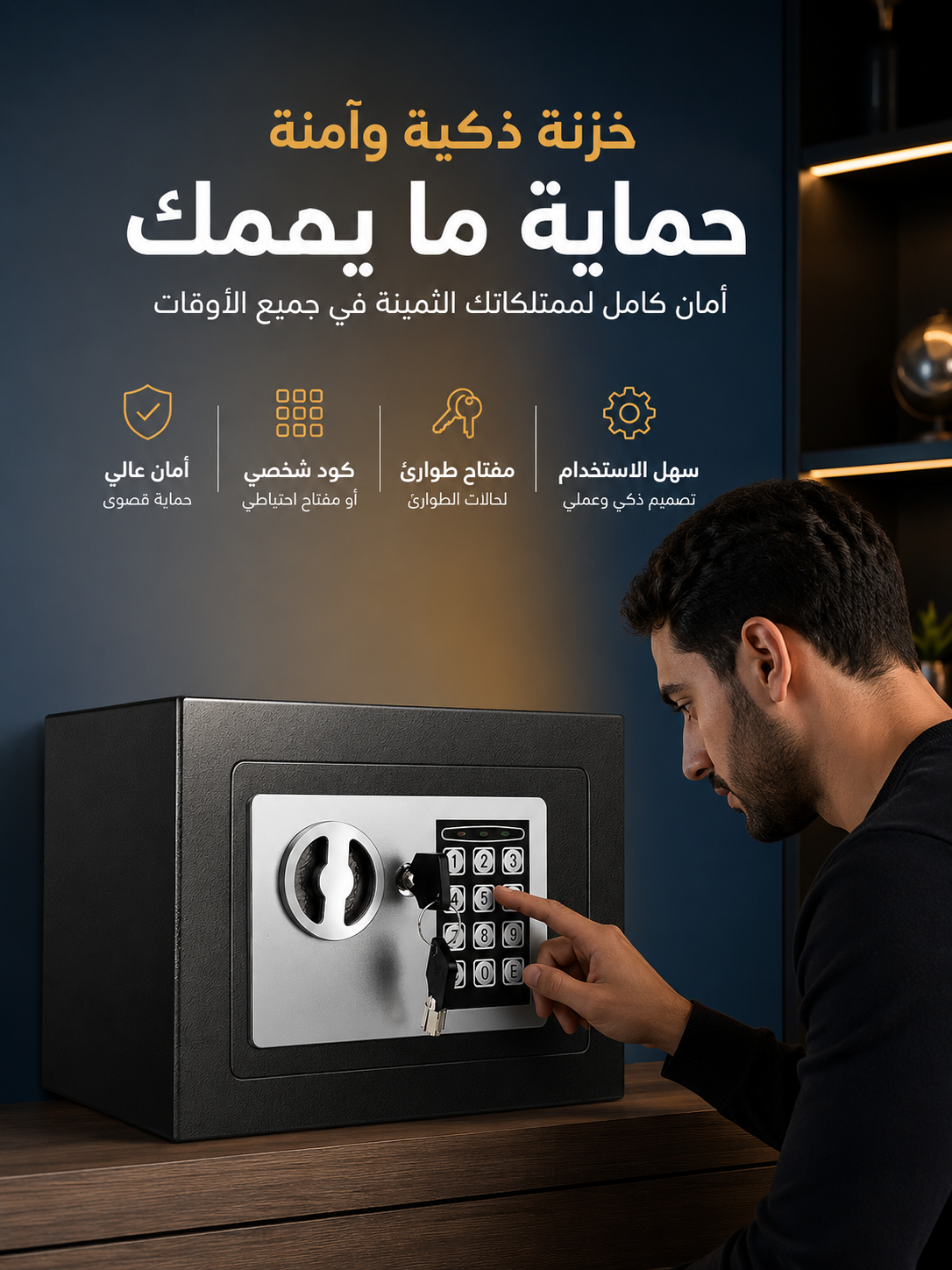 خزنة رقمية صغيرة