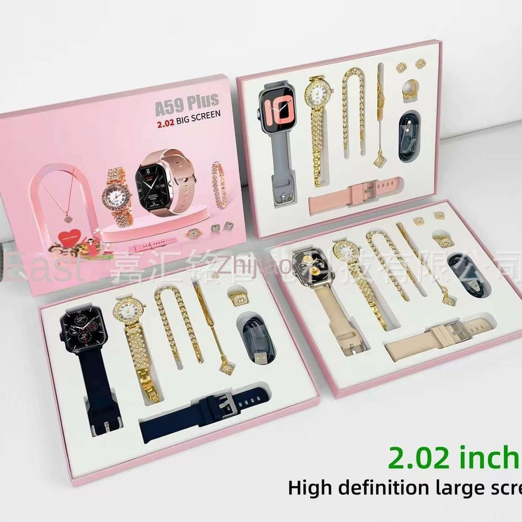 Coffret Montre Connectée A58 Plus pour Femme