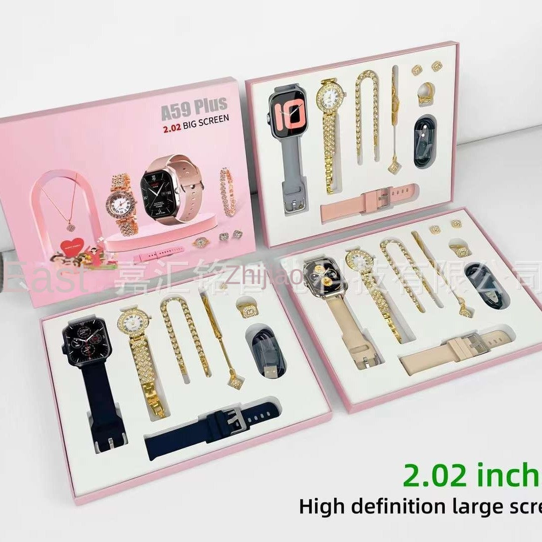 Coffret Montre Connectée A58 Plus pour Femme