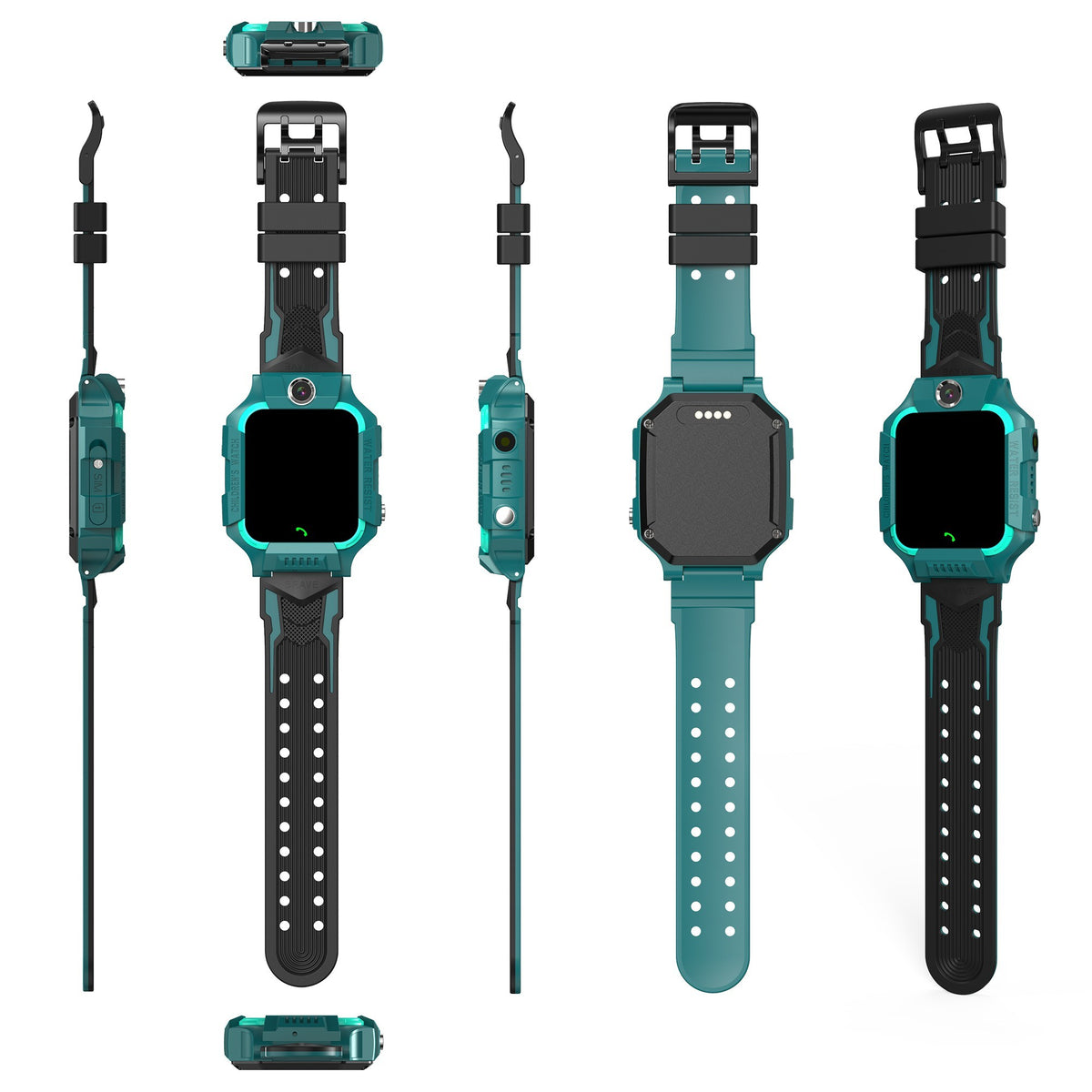Montre Connectée 2G pour Enfants avec GPS LBS et SOS