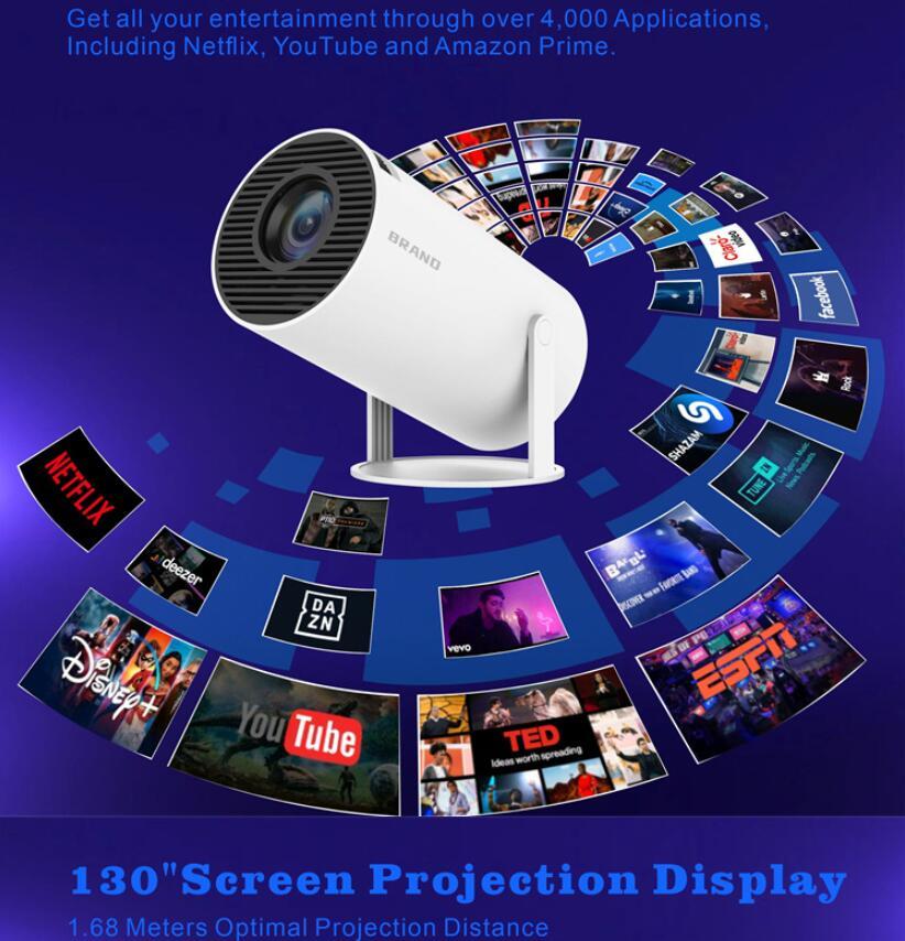 Projecteur Smart Vision 3D HY300