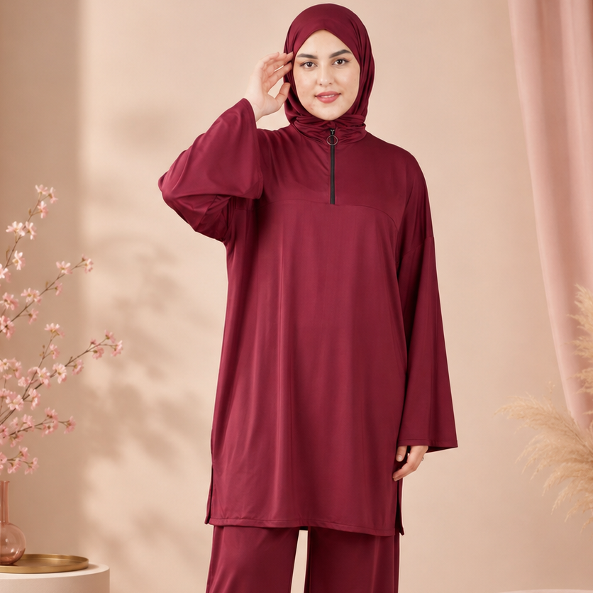 Burkini Palmier 3 Pièces