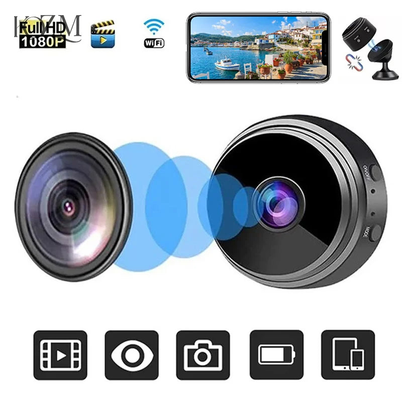Mini Caméra de Surveillance Wi-Fi A9 – 480P